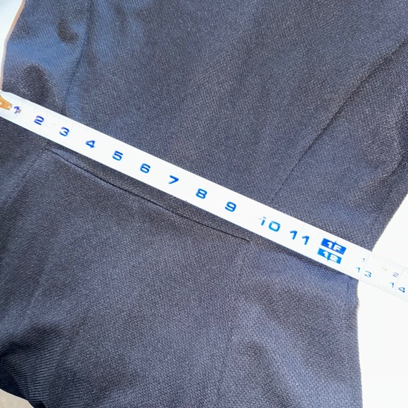 Theory Seamed Skater Dress Fit & Flare pique LBD Dress 4 - Picture 10 of 11